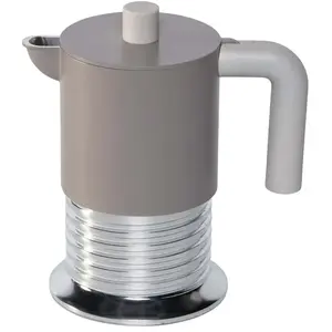 Alessi Vite Kaffeemaschine Warm Grey PM01/3 WG 8003299503384