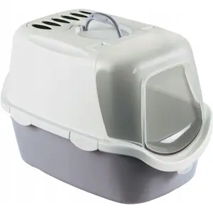 Zolux Cathy Easy Clean Litter Box Pilka (Katzenklo geschlossen), Katzenklo günstig