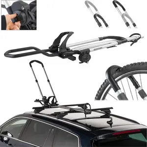 MENABO CHRONO Fahrradhalterung links Fatbike E-Bike T-Slips Silber
