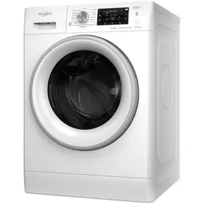 Whirlpool FFWDD 1076258 SV EE, Frontlader, Freistehend, Weiß, Links, S...