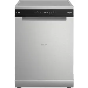 Whirlpool W7F HP33 X, Geschirrspüler Freistehend, Silber, Schwarz