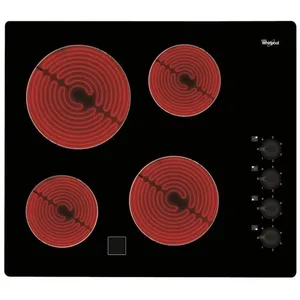 Whirlpool AKM9010NE, Schwarz, Integriert, 58 cm, Keramik, Glaskeramik,...