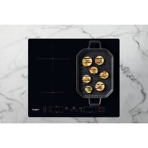 Whirlpool WB B8360 NE, Schwarz, Integriert, 59 cm, Zonen-Induktionskoc...