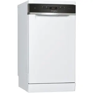 Whirlpool WSFO 3O23 PF, Freistehend, Single (45 cm breit), Weiß, Schwa...