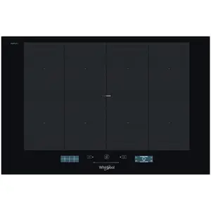 Whirlpool f, Schwarz, Integriert, Zonen-Induktionskochfeld, iXelium, 4...