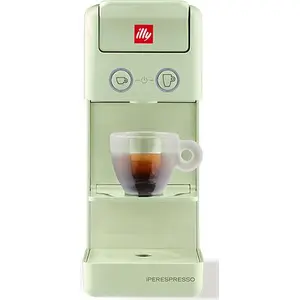Illy Y3.3, Pad-Kaffeemaschine, 0,75 l, Kaffeekapsel, 1250 W, Grün