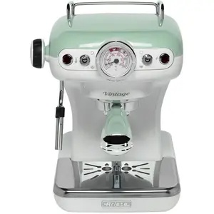 Ariete Vintage Siebträger-Espressomaschine grün