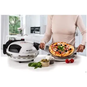 Ariete 0918/00, 1 Pizza/Pizzen, Weiß, 32 cm, 400 °C, 1200 W, 32 cm