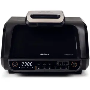 Ariete 4635/00, Heißluftfritteuse, 8 l, 230 °C, Einzelbild, Schwarz, B...