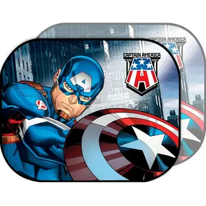 Marvel Tataway Captain America Sonnenschutz Für Autos 2 Einheiten günstig