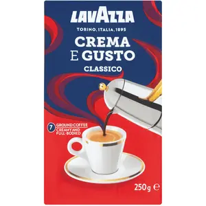 Lavazza Kaffee Crema e Gusto Classico, Espresso 250 g, gemahlen günstig