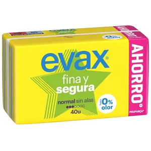 Evax Feine Und Sichere Normale Kompressen 40 Einheiten One Size günstig