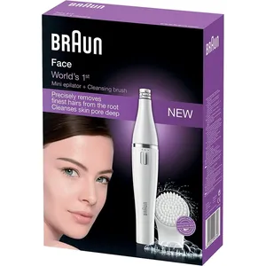 Pampers Braun FaceSpa Gesichtsepilierer Damen, Gesichtsreinigungsbürste 1 ct günstig