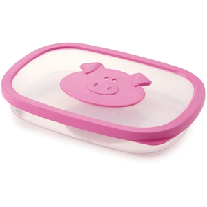 Snips Cold Meat Saver, Box, Rechteckig, 1,5 l, Pink, Transparent, Poly...