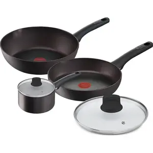 Lagostina Cucina Eco, Gemischtes Set, Schwarz, Aluminium, Titan, Schwa... günstig