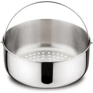 Lagostina Zubehör - Dampfgarkorb Lt. 7 ¥22cm, Zubehör Kochgeschirr, Silber günstig