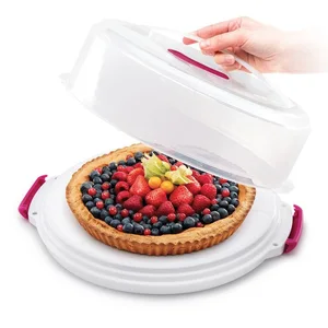 Metaltex Kuchentransportbox, Kunststoff, (1-tlg), höhenverstellbar