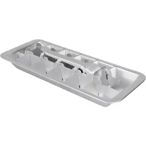 6x Metaltex Eiswürfelbereiter, Eisformen, Silber