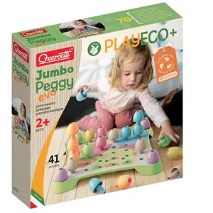 Quercetti Playeco Jumbo Peggy Evo 41 Stücke