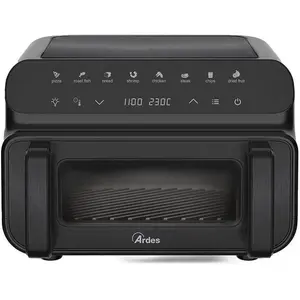 Poly Pool ARFRYA09GP GRILLFRIERER 10 Liter Fassungsvermögen, Fritteuse, Schwarz