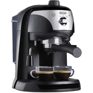 De'Longhi - Manuelle Espressomaschine mit Manuellem Milchaufschäumer