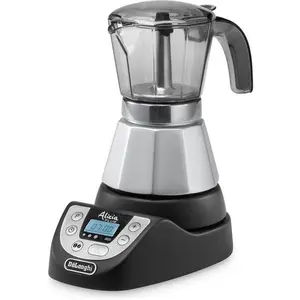 De'Longhi EMKP 42.B Alicia Plus, Espressokocher, Schwarz, Silber