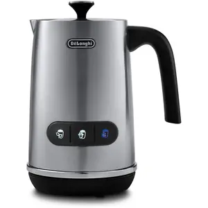 De'Longhi Milchaufschäumer, Milchaufschäumer, Silber, Schwarz