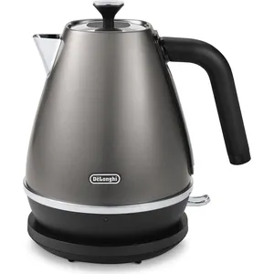 De'Longhi KBIN2001.TB Wasserkocher, 1,7 Liter Kapazität aus Edelstahl,...
