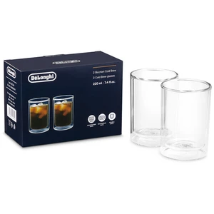 De'Longhi Cold Brew Trinkgläser, 2 Transparente Thermogläser DLSC324 f... günstig