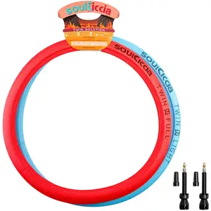 Soulciccia 27.5´´x43 Mm Twin Full+light + 2 Valves Tubeless Pannensicherer Schaum 2 Einheiten 27.5´´ günstig
