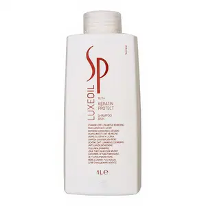WELLA SP Luxeoil Keratin Protect Shampoo: Pflegende Haarwäsche mit Kälteschutz für geschmeidiges, glänzendes Haar - 1000 ml
