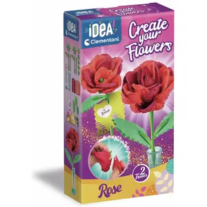 Clementoni Blumen Machen Rose