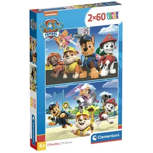 Clementoni Helfer Auf Vier Pfoten Puzzleteile 2x60