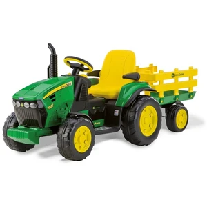 Peg Perego John Deere Ground Force IGOR0047 12V Traktor mit Anhänger für Kinder ab 3 Jahren günstig