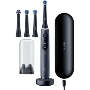 Oral-B iO 9 Schwarz Holiday Edition mit 4 Aufsteckbürsten günstig