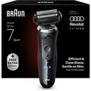 Braun Series 7 - 72-N1000SF1, Schwarz, Cassette