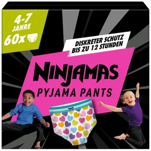 Pampers Ninjamas Pyjama Pants: Auslaufsichere Bettnässer-Höschen für d... günstig