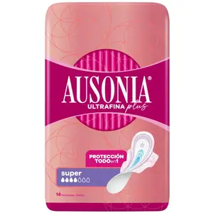 Ausonia Ultrafinaplus Super Binden Mit Flügeln 14 Einheiten One Size günstig