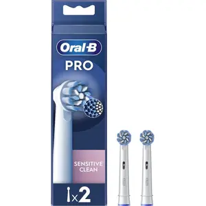 Oral-B | Replaceable toothbrush heads | EB60X-2 Sensitive Clean Pro | Heads | For adults | Number of brush heads included 2 | White günstig