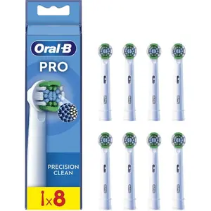 Oral-B | Precision Clean Zahnbürstenset | EB20RX-8 | Köpfe | Für Erwachsene | Anzahl Bürstenköpfe im Set 8 | Weiß günstig