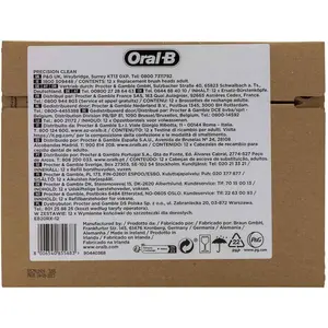 Oral-B Precision Clean , 12 Stück(e), Weiß, 3 Monat( e), Oral-B, Box