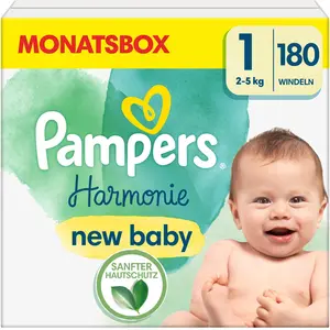 Pampers Harmonie (Gr. 1, Monatsbox, 180 Stk.) günstig