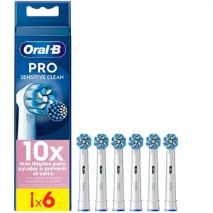 Oral-b Ersatzbürstenkopf Für Empfindliche Elektrische Zahnbürste 6 Ein...