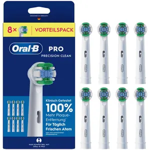 Oral-B Pro Precision Clean Aufsteckbürsten für elektrische Zahnbürste, 8 Stück günstig