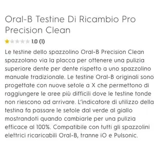 Oral-B Pro Precision Clean Weiß (10 Stück)