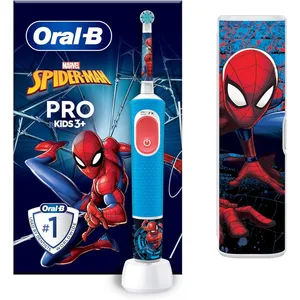 Oral-B Elektrische Zahnbürste für Kinder   Pro Kids Spiderman mit Sens...