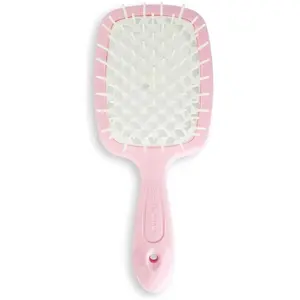 Konjac Sponge, Haarbürste + Kamm, Janeke Small Superbrush Small Hairdressing Brush For Detangling Hair Pastel Light Pink günstig