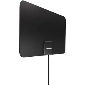 Meliconi Easy Fit (Flachantenne, DVB-T / -T2), SAT Spiegel + SAT Antennen, Schwarz