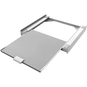 Meliconi Tower Pro L60 Zubehör und Komponenten für Waschmaschinen Überlappungsset 1 Stück(e), Waschturm Zwischenbausatz, Weiss, Grau