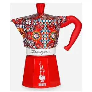 Bialetti Moka Express D&g Italienische Kaffeemaschine 6 Tassen